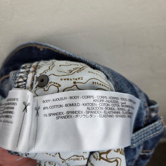 Ariat M7 Rocker Stretch Nassau Stackable Slim Fit Straight Leg Jean Men's 30x30 - Picture 10 of 11